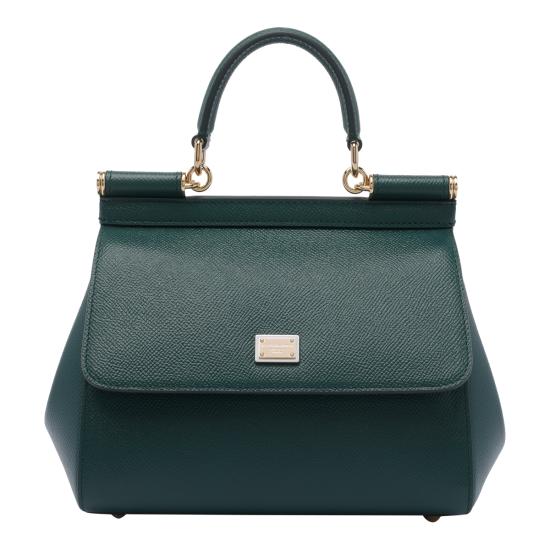 26FW 돌체앤가바나 미디움 시실리 핸드백 BB6003 B100187399 Green