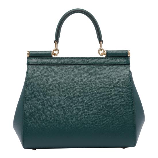 26FW 돌체앤가바나 미디움 시실리 핸드백 BB6003 B100187399 Green - DOLCE & GABBANA