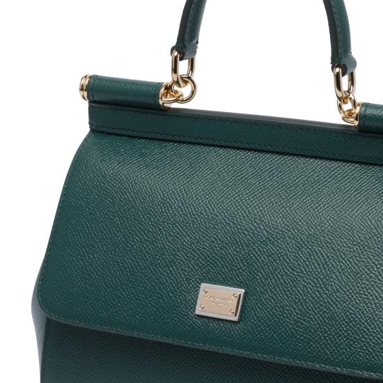 26FW 돌체앤가바나 미디움 시실리 핸드백 BB6003 B100187399 Green - DOLCE & GABBANA