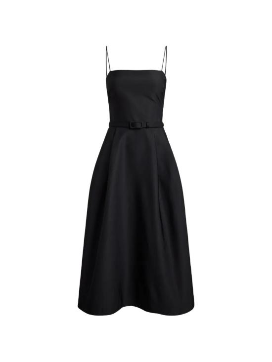 26FW 랄프 로렌 롱 원피스 253P13932 001 BLACK