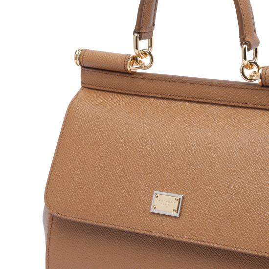 26FW 돌체앤가바나 미디움 시실리 핸드백 BB6003 B10018M417 Beige - DOLCE & GABBANA
