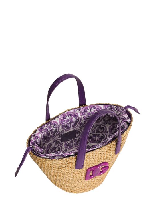 26SS [키즈] 돌체앤가바나 토트백 EB0249 AW590I03TN VIOLET - DOLCE & GABBANA