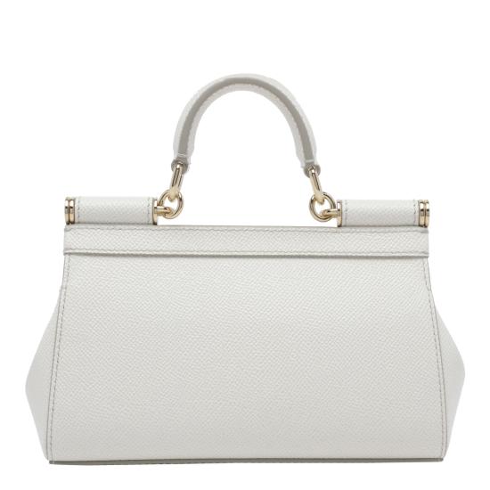 26FW 돌체앤가바나 SICILY 시실리 스몰 핸드백 BB7116 B100180001 White - DOLCE & GABBANA