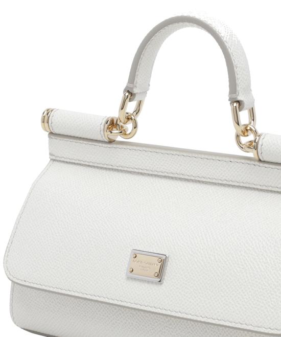 26FW 돌체앤가바나 SICILY 시실리 스몰 핸드백 BB7116 B100180001 White - DOLCE & GABBANA