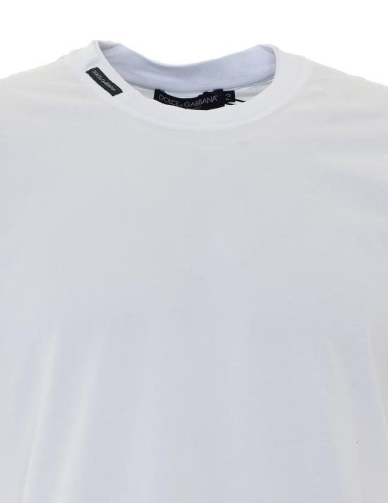 26FW 돌체앤가바나 반팔 티셔츠 G8TW5T FU7EQW0800 White - DOLCE & GABBANA