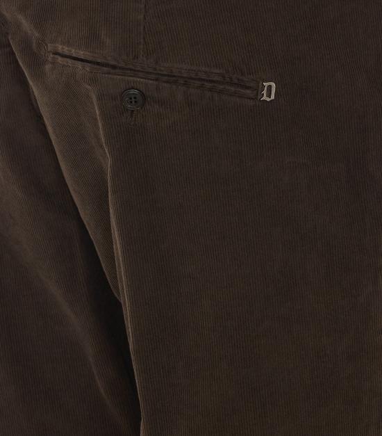 26FW 돈답 스트레이트 팬츠 UP235 VS0028U PT0759 Brown - DONDUP