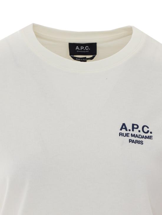 26FW 아페쎄 반팔 티셔츠 COHBU F26610 TAE White - A.P.C.