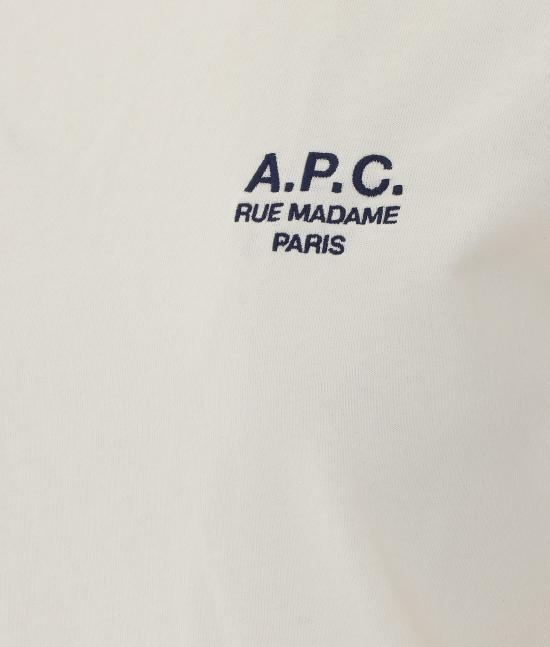 26FW 아페쎄 반팔 티셔츠 COHBU F26610 TAE White - A.P.C.