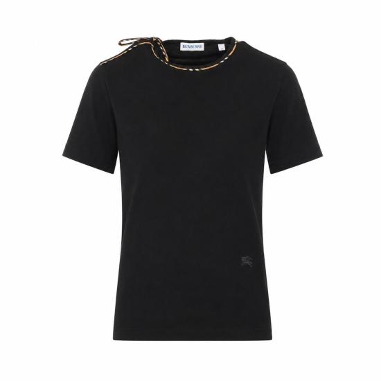 26FW 버버리 반팔 티셔츠 8126134 A1189 BLACK