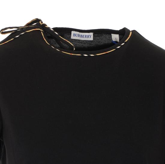 26FW 버버리 반팔 티셔츠 8126134 A1189 BLACK - BURBERRY