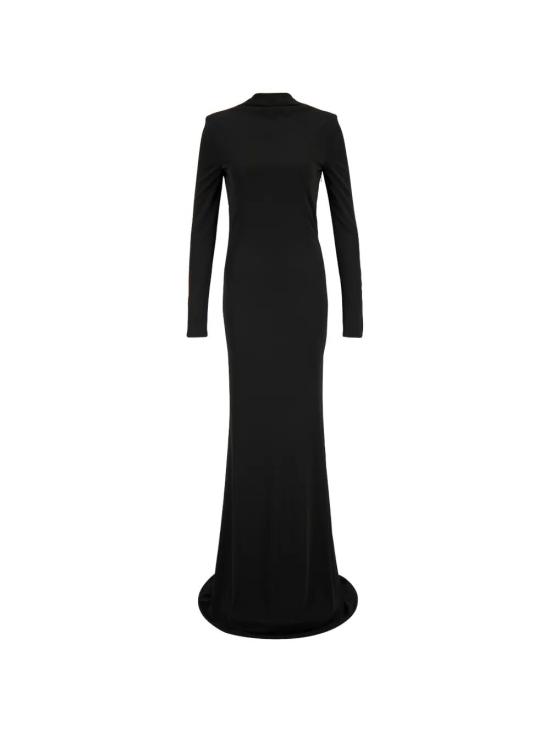 26FW 톰포드 롱 원피스 ABJ906 FAX162 BLACK - TOMFORD