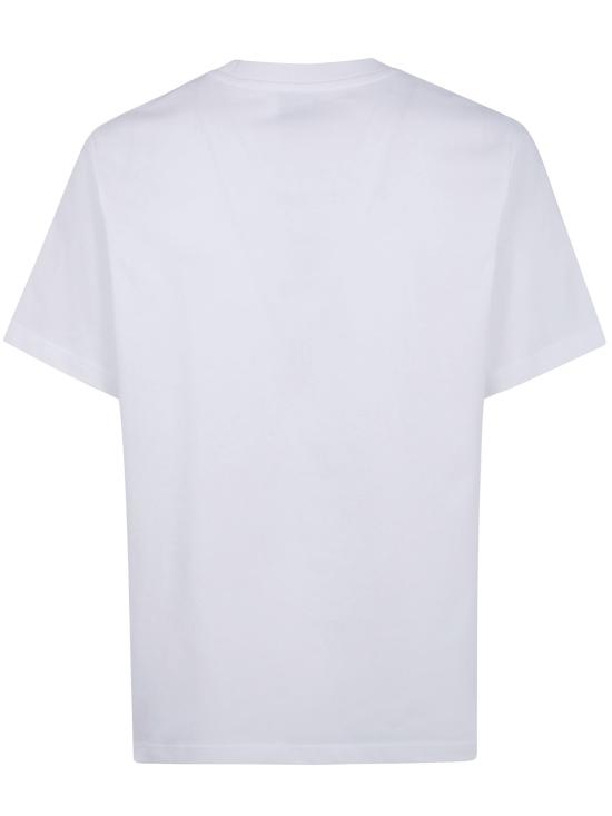 26FW 카사블랑카 반팔 티셔츠 M PF26 JTS 001 20 WHITE - CASABLANCA