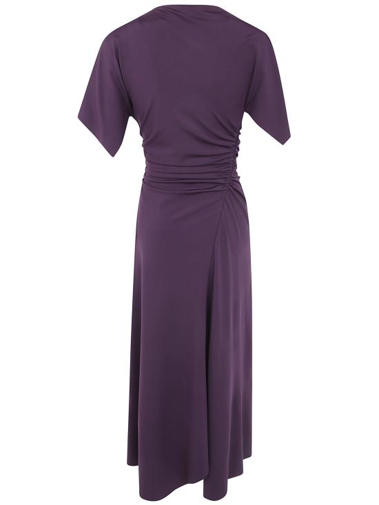 26FW 빅토리아 베컴 롱 원피스 1326JDR007350A 486 BLACKCURRANT - VICTORIA BECKHAM