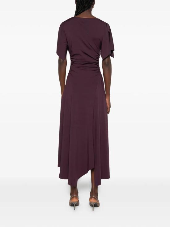 26FW 빅토리아 베컴 롱 원피스 1326JDR007350A 486 BLACKCURRANT - VICTORIA BECKHAM