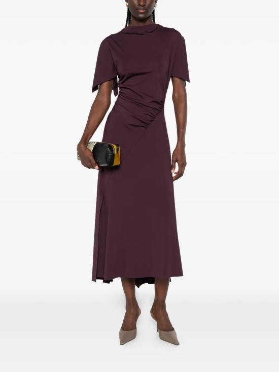 26FW 빅토리아 베컴 롱 원피스 1326JDR007350A 486 BLACKCURRANT - VICTORIA BECKHAM