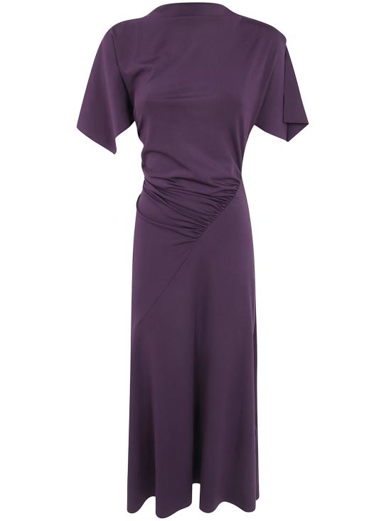 26FW 빅토리아 베컴 롱 원피스 1326JDR007350A 486 BLACKCURRANT