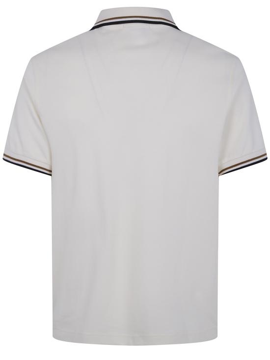 26SS 프레드페리 폴로 티셔츠 FP M3600P 58 79B ECRU DRKCRML BLK - FRED PERRY