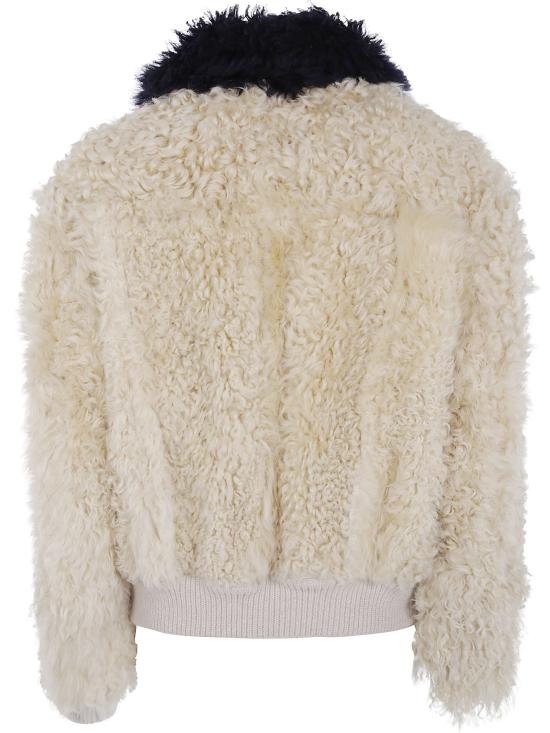 26FW 마르니 무스탕 JUMY0217LQ LM044 ROW13 ANTIQUE WHITE - MARNI
