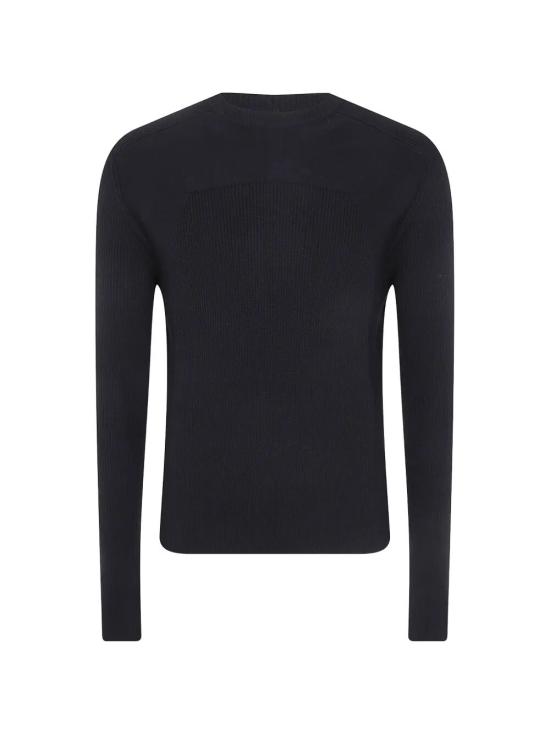 26FW 릭 오웬스 스웨터 RU02F4639 RIBM 09 BLACK - RICK OWENS