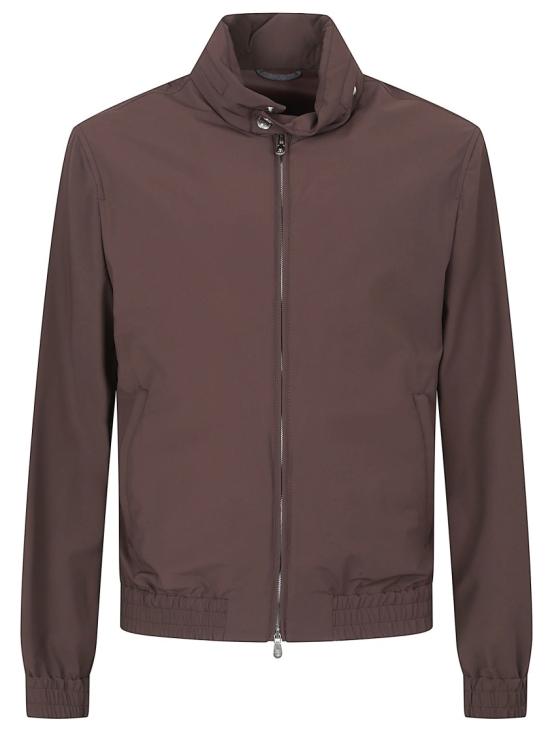 26SS 브루넬로 쿠치넬리 폴딩 후드 본디드 나일론 블루종 MZ4266525 C1792 Brown