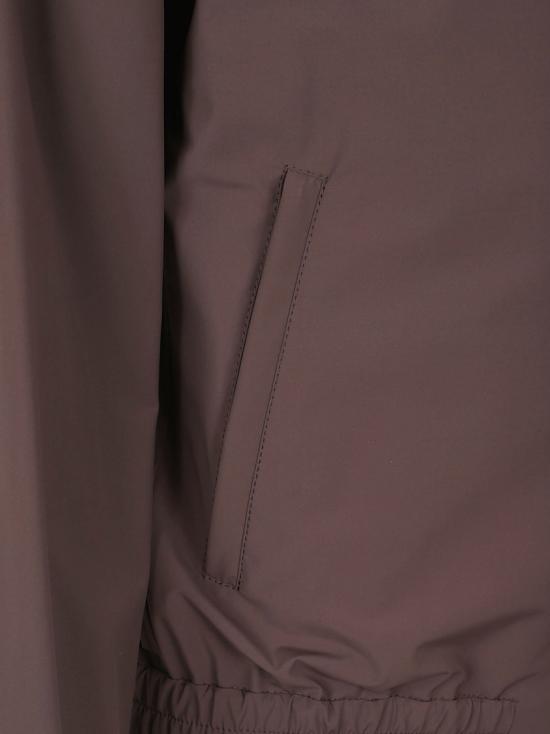 26SS 브루넬로 쿠치넬리 폴딩 후드 본디드 나일론 블루종 MZ4266525 C1792 Brown - BRUNELLO CUCINELLI