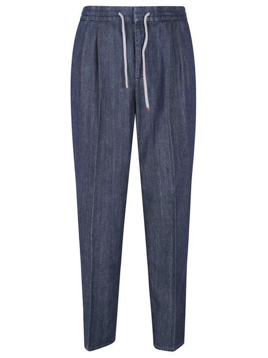 26SS 브루넬로 쿠치넬리 데님 팬츠 MH263E1710 C1485 Blue