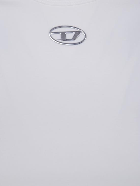 26FW 디젤 t-uncutieslong-ls-od 긴팔 티셔츠 A19916 0AHQH 099 141 WHITE - DIESEL