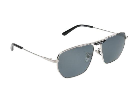  발렌시아가 선글라스 BB0298SA Silver - BALENCIAGA