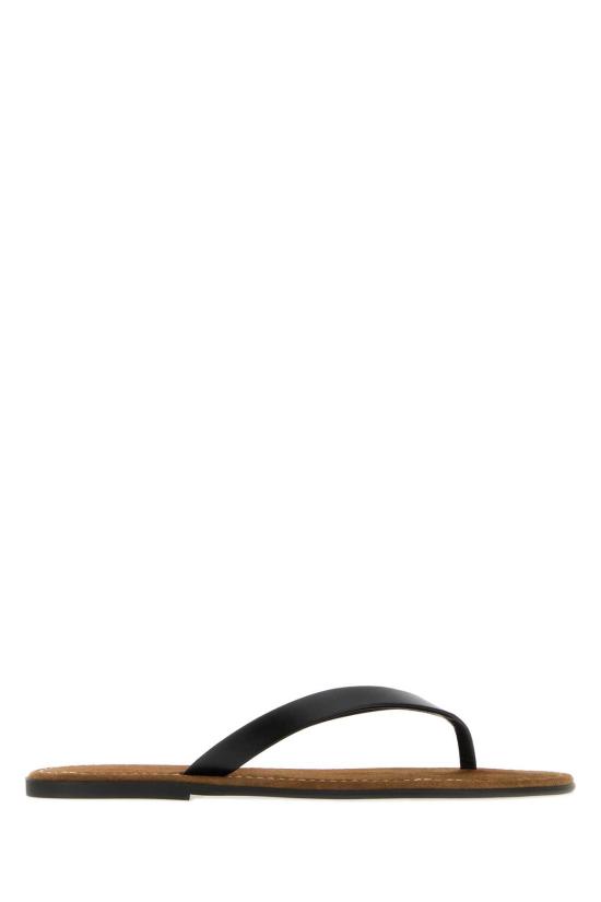 26SS 더로우 비치 플립 플랍 F1874 L838 BLK BLACK DOM
