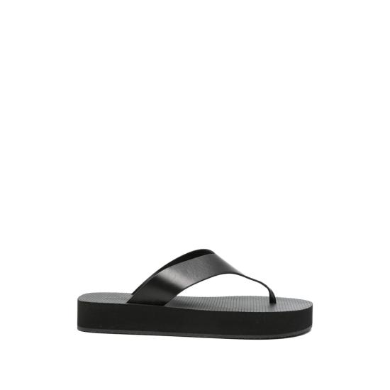26SS 더로우 듄 가죽 클래식 긴자 샌들 F1838 L825 BLK BLACK DOM