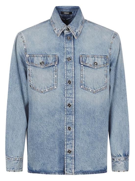 26SS 베르사체 데님 자켓 10227471A168041D190 Blue
