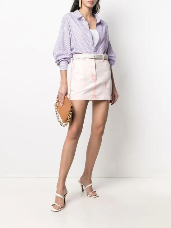  알베르타 페레티 데님 숏팬츠 M A0117 0181 Pink - ALBERTA FERRETTI