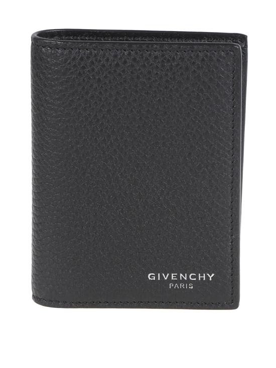 26SS 지방시 그레인 레더 카드 홀더 BK608MK213001 Black