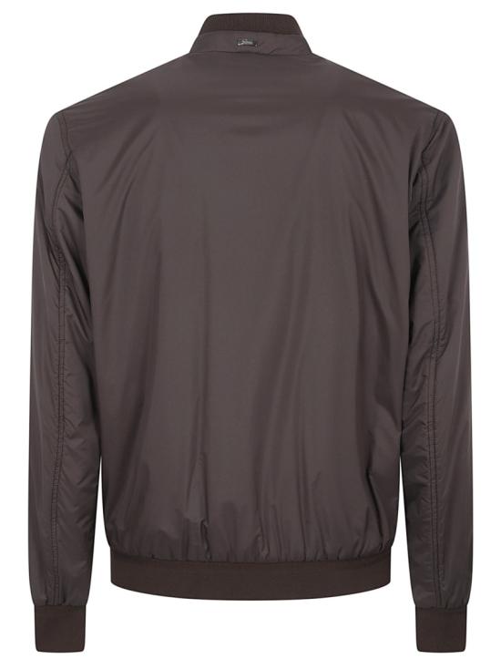 26SS 에르노 에코에이지 하이 카라 봄버 자켓 GI000414U12456Z8993 Brown - HERNO