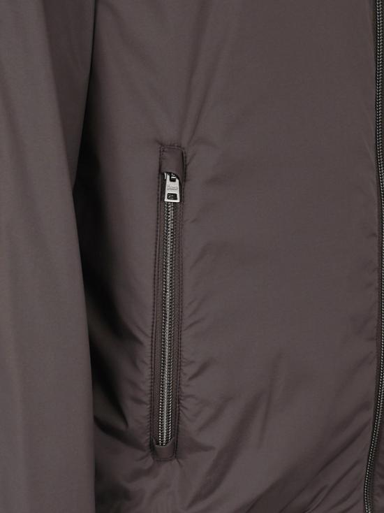 26SS 에르노 에코에이지 하이 카라 봄버 자켓 GI000414U12456Z8993 Brown - HERNO