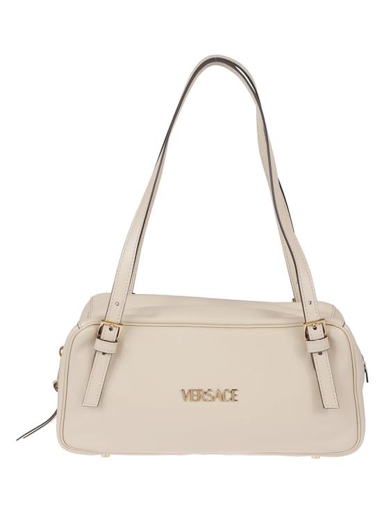 26SS 베르사체 VERSACE TAG 나파 라지 볼링백 10164281A131711YD7V Neutrals