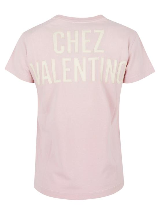 26SS 발렌티노 가라바니 반팔 티셔츠 8B3MG24Y9GL C5R Pink - VALENTINO GARAVANI