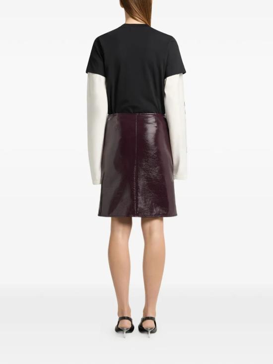 26FW 쿠레쥬 반팔 티셔츠 326JTS217JS02339999 Black - COURREGES