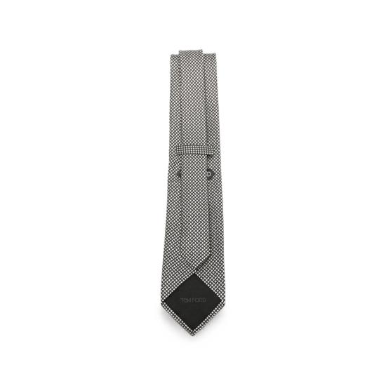 26FW 톰포드 넥타이 S0341 STE001 TAA BLACK GREY - TOMFORD