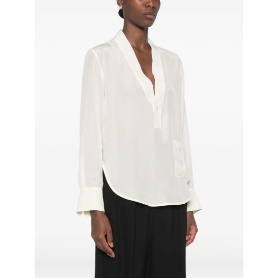 26FW 빅토리아 베컴 블라우스 1326WSH007339B IVORY NEUTRALS - VICTORIA BECKHAM
