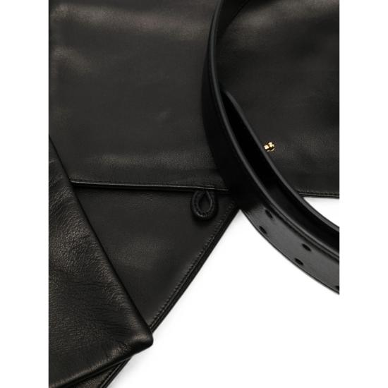 26FW 케이트 와이드 벨트 24901012 L1012 200 BLACK - KHAITE