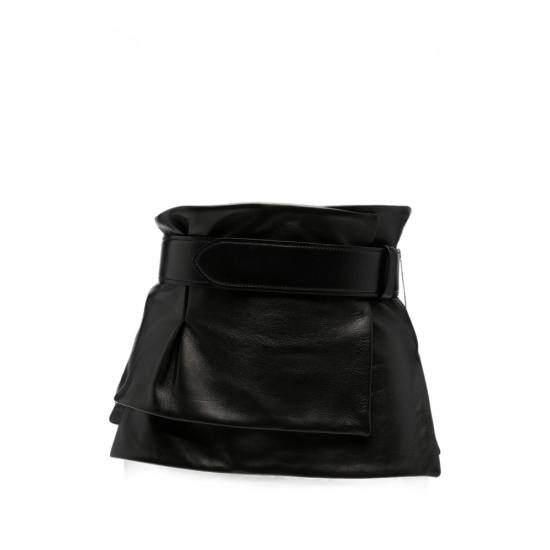 26FW 케이트 와이드 벨트 24901012 L1012 200 BLACK