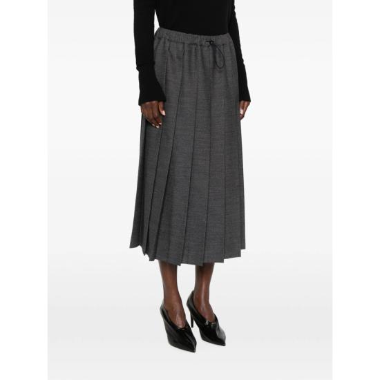 26FW 파비아나 필리피 미디 스커트 GND216F345 D985 VR2 GREY - FABIANA FILIPPI