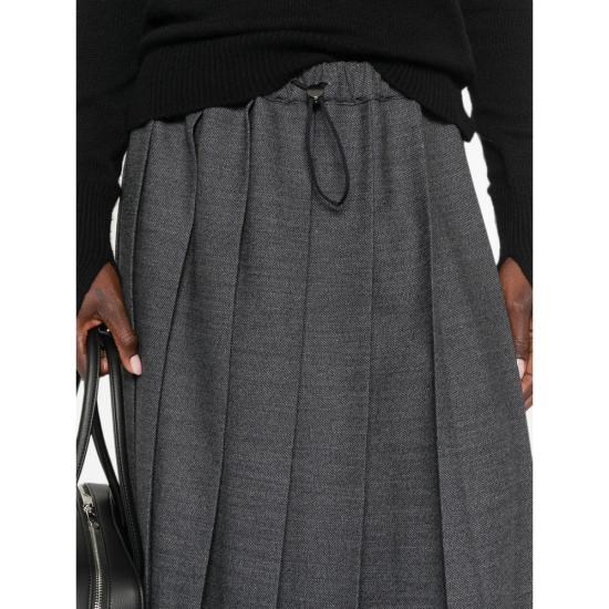 26FW 파비아나 필리피 미디 스커트 GND216F345 D985 VR2 GREY - FABIANA FILIPPI