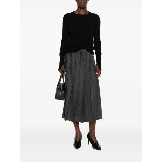 26FW 파비아나 필리피 미디 스커트 GND216F345 D985 VR2 GREY - FABIANA FILIPPI