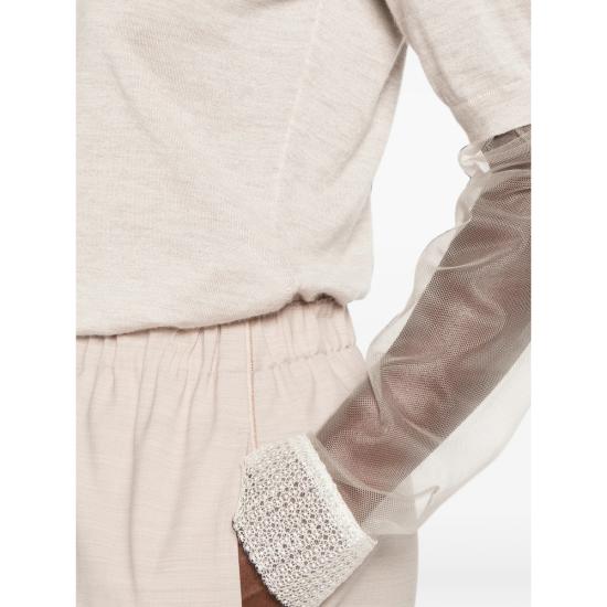 26FW 파비아나 필리피 긴팔 티셔츠 MAD216F006 M319 0167 NEUTRALS - FABIANA FILIPPI