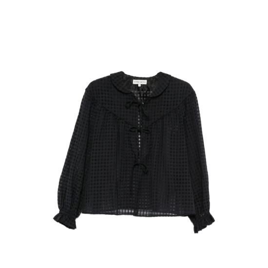 26FW 스티네 고야 블라우스 SGT223 2069 CHEOR BLACK