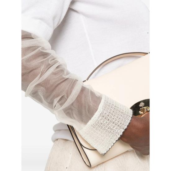 26FW 파비아나 필리피 긴팔 티셔츠 MAD216F006 M319 25 WHITE - FABIANA FILIPPI