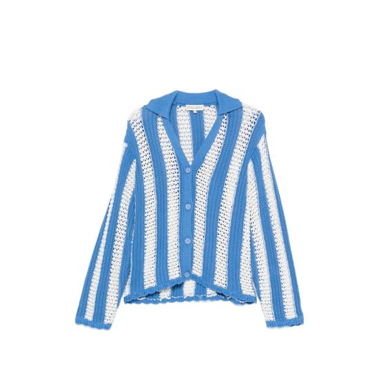26FW 스티네 고야 가디건 SGK034 2380 BASEB BLUE WHITE