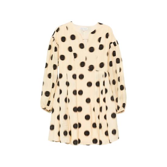 26FW 스티네 고야 원피스 SGD295 2526 DOTS NEUTRALS BLACK
